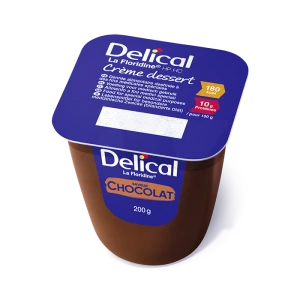 Delical Crème La Floridine Hp Hc Nutriment Chocolat 4pots/125g