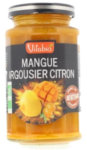 Vitabio Antioxydant Purée Mangue Argousier Citron Pot/290g