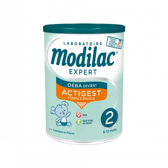 Modilac Expert Actigest 2 Lait Poudre B/800g