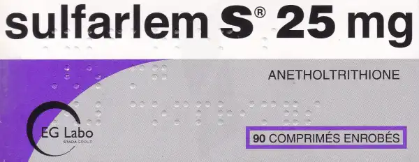 Sulfarlem S 25 Mg, Comprimé Enrobé