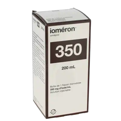Iomeron 350 (350 Mg Iode/ml), Solution Injectable à LE LAVANDOU