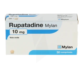 Rupatadine Viatris 10 Mg, Comprimé