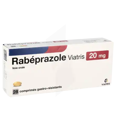 Rabeprazole Viatris 20 Mg, Comprimé Gastro-résistant à La Ricamarie