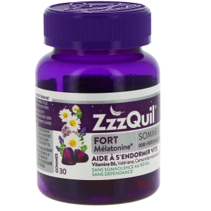 Zzzquil Fort Sommeil Gommes Fruits Des Bois Pot De 30