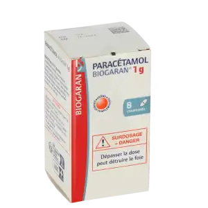 Paracetamol Biogaran 1 G, Comprimé à LA-RIVIERE-DE-CORPS