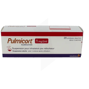 Pulmicort 1 Mg/2 Ml, Suspension Pour Inhalation Par Nébuliseur En Récipient Unidose