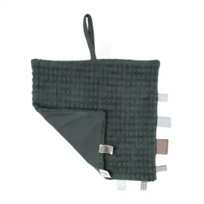 Doudou Etiquettes Gots Dark Green
