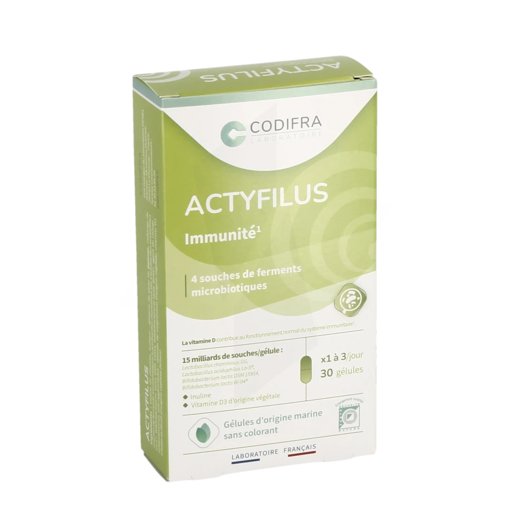Actyfilus Ferments Lactiques Gélules B/30