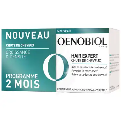 Acheter Oenobiol Hair Expert Caps Chute de Cheveux 2Pots/60 à Voiron