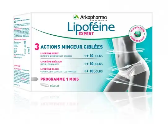 Lipoféine Expert Gélules Programme 1 Mois 3*b/60