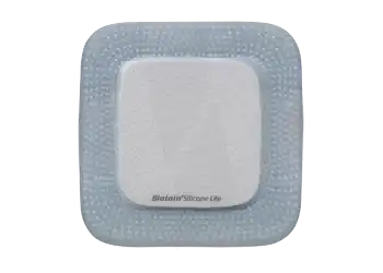 Biatain Silicone Lite Pansements Hydrocellulaire Alvéolé 5x12,5cm B/10 à VOGÜÉ