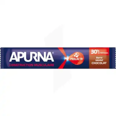 Apurna Barre Hyperprotéinée Chocolat 40g à BIGANOS
