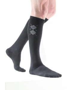 Gibaud - Chaussettes Optimum Tech - British Anthracite - Classe 2 - Taille 4 -  Long