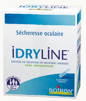 Idryline Collyre Sol En Récipient Unidose 30unidoses/0,4ml à AUBEVOYE