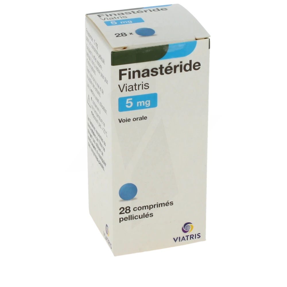 Finasteride Viatris 5 Mg, Comprimé Pelliculé