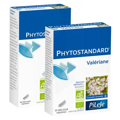 Pileje Phytostandard - Valériane 60 Gélules Végétales à Lomme