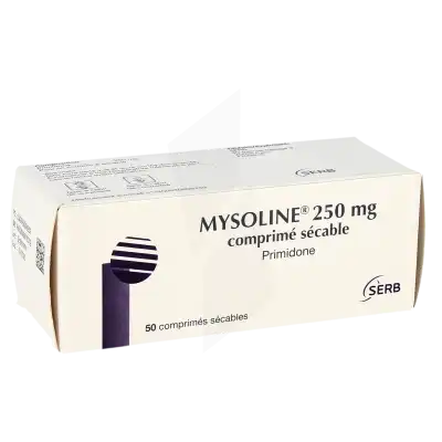 Mysoline 250 Mg, Comprimé Sécable à Angers