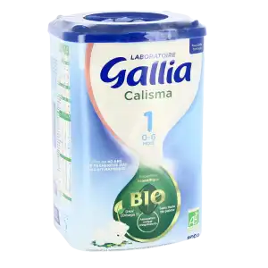 Gallia Calisma Bio 1 Lait En Poudre B/800g à PEYNIER