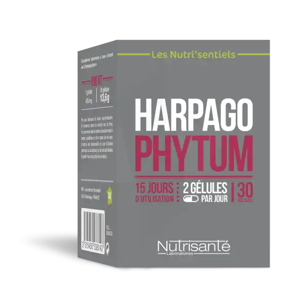 Nutrisanté Nutrisentiels Bio Harpagophytum Gélules B/30