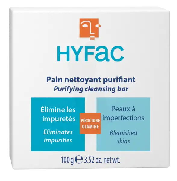 Hyfac Pain Nettoyant Purifiant 100g