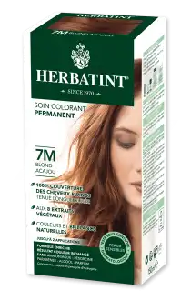 Herbatint Teinture, Blond Acajou, N° 7m, 2 Fl 60 Ml