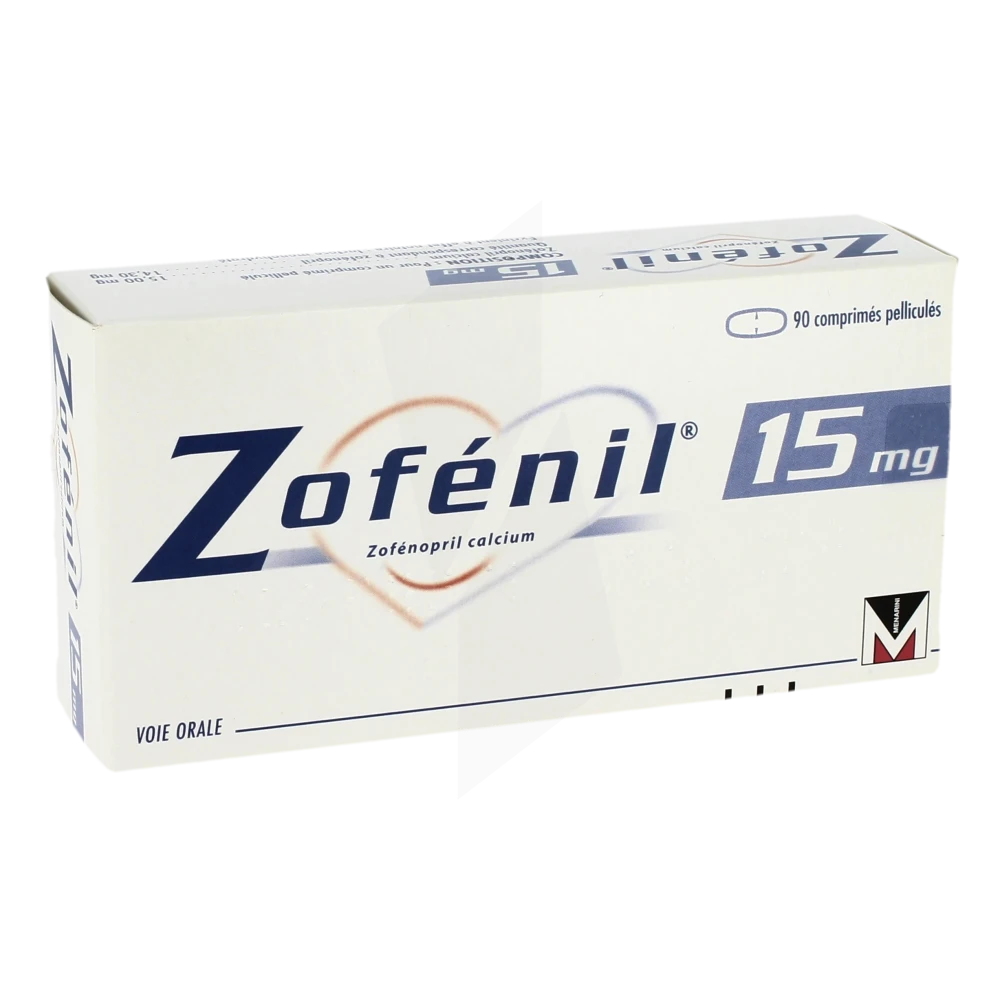 Zofenil 15 Mg, Comprimé Pelliculé