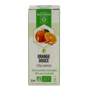 Dayang Huile Essentielle Orange Douce Bio 10ml