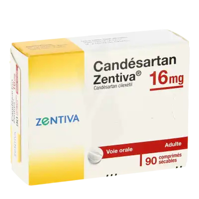 Candesartan Zentiva 16 Mg, Comprimé Sécable à Paris