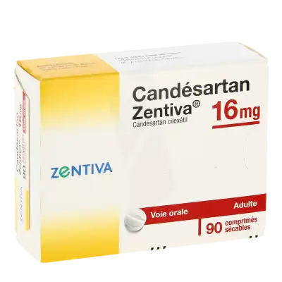 Candesartan Zentiva 16 Mg, Comprimé Sécable à STRASBOURG