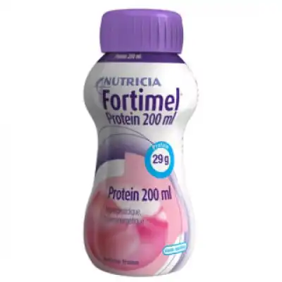 Fortimel Protein Nutriment Fraise 4 Bouteilles/200ml à Drocourt