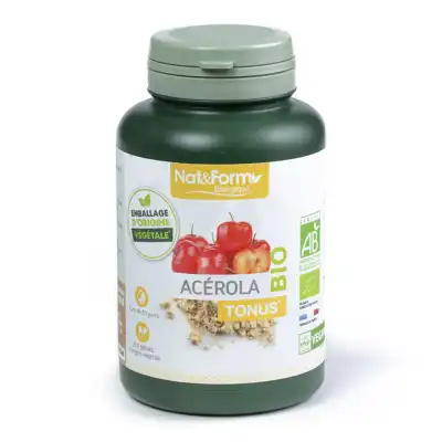 Nat&form Bio Acerola Bio 200 Gélules Végétales à MONTPELLIER