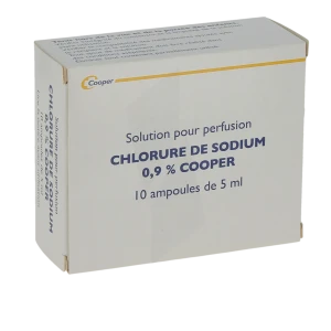 Chlorure De Sodium 0,9 % Cooper, Solution Pour Perfusion