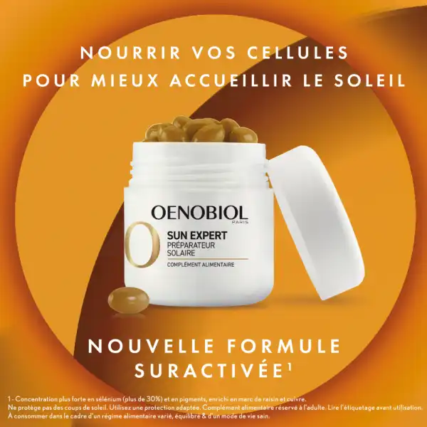 Oenobiol Sun Expert Caps Préparateur Solaire 2pots/30