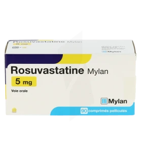 Rosuvastatine Viatris 5 Mg, Comprimé Pelliculé