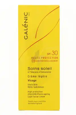 Galenic Soins Soleil Spf30 Cr Légère Visage T/40ml à La Roche-Posay