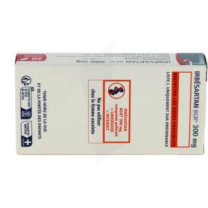 Irbesartan Bgr 300 Mg, Comprimé Pelliculé