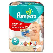 Pampers Premium Protection Easy Up 12-18kg X 38 à MIRANDE