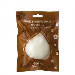 Béliflor Éponge Konjac Humide Argile Blanche Visage