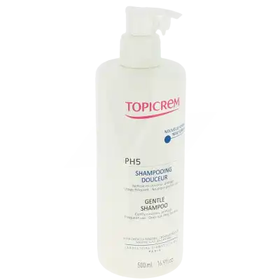 Topicrem Ph 5 Shampooing Lait Douceur Fl Pompe/500ml à VALENCE