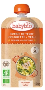Babybio Gourde Pomme De Terre Courgette Veau
