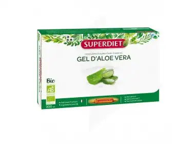 Superdiet Aloe vera Bio Solution buvable 20 Ampoules/15ml