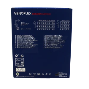 Venoflex Kokoon Absolu 2 Bas Cuisse Femme Noir Taille 2n