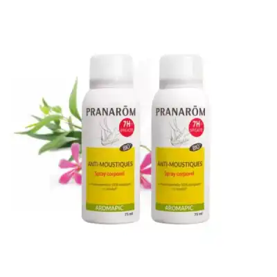 Pranarôm Aromapic Bio Spray Corporel 2fl/75ml à Les Andelys