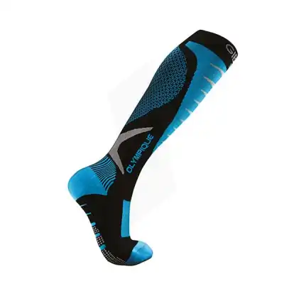 Gibaud  - Chaussette De Compression Sportive -  Bleu- Taille 2 à SEYNOD