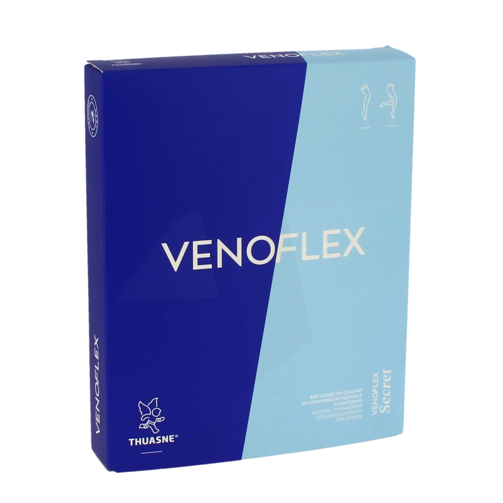 Venoflex Secret 1 Bas Antiglisse Femme Beige Doré Taille 1n
