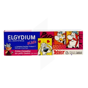 Elgydium Kids Asterix Pâte Dentifrice Grenadine T/50ml