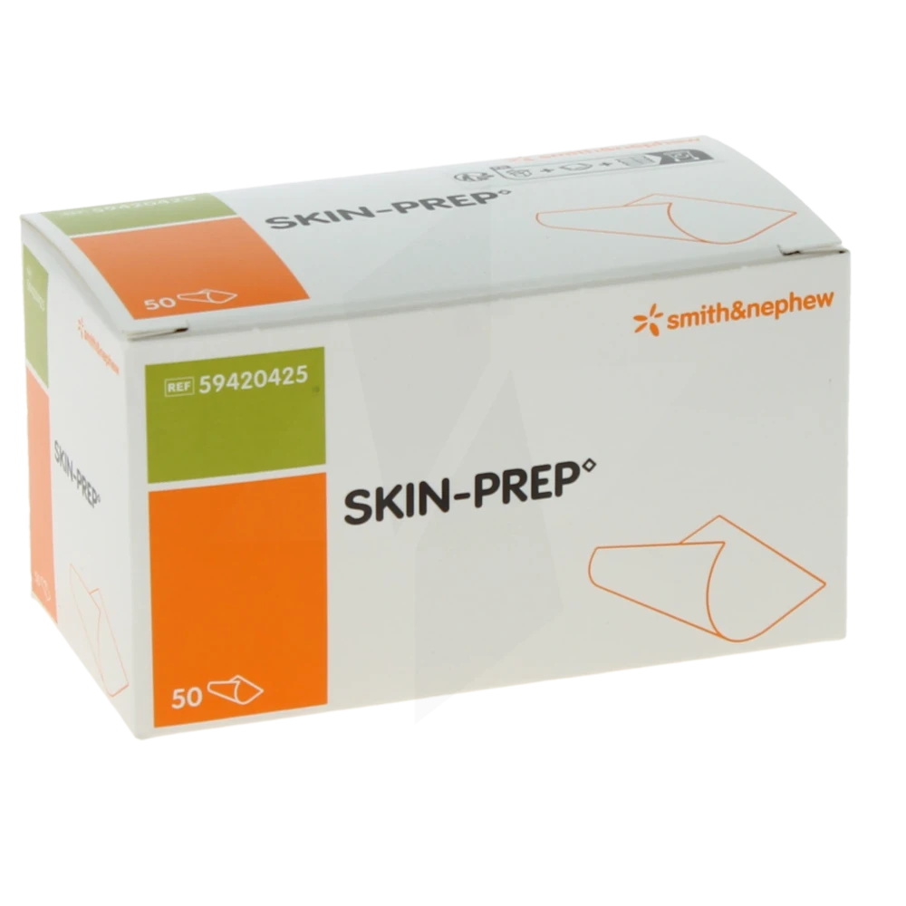 Skin Prep Lingette Protection Cutanée B/50