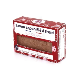 Lamazuna Savon SaponifiÉ À Froid Soin Douceur Rouge - 100 Gr