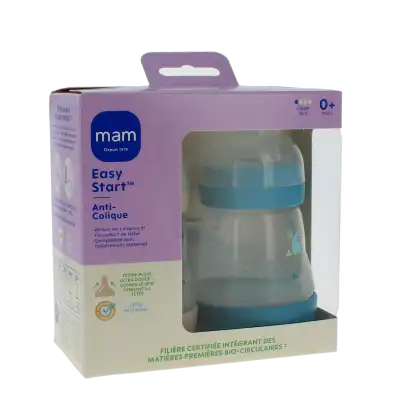 Mam Easy Start Nature Biberon Tétine Débit 1 Ocean-sable 160 Ml Boîte De 2 à CHAMPAGNOLE