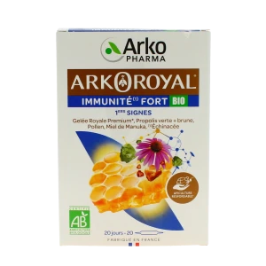 Arkoroyal Immunité Fort Solution Buvable 20 Ampoules De 10 Ml